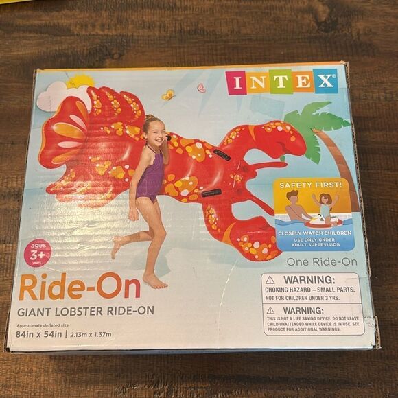 Giant Lobster Ride-On - Red - Picture 3 of 6